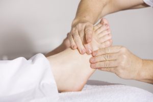 massage de réflexologie